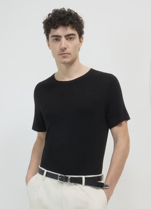 TINTA UNITA - Basic T-shirt - nero