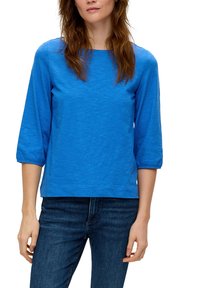 s.Oliver Langarmshirt - royalblau