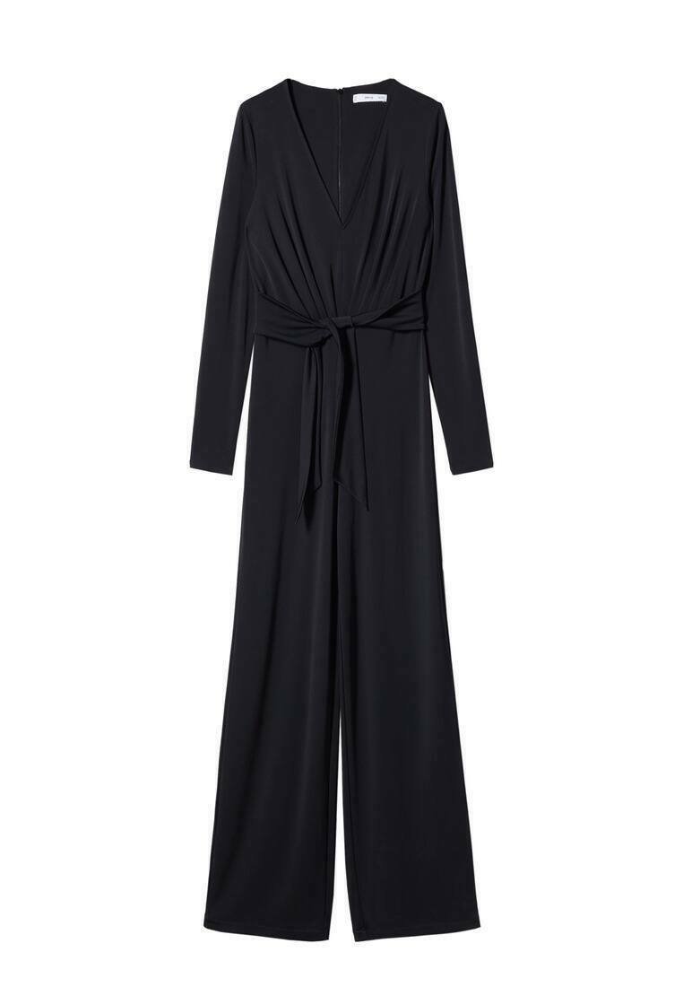 Mango Jumpsuit zwart