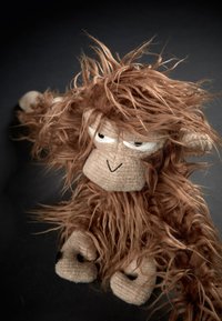sigikid AFFE CHIMP JUMP BEASTSTOWN - Cuddly toy - mittelbraun affe