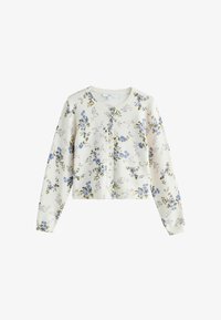 Unselected, ecru floral