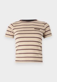 BDG Urban Outfitters STRIPE BABY - Μπλουζάκι με στάμπα - beige