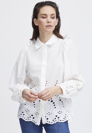 PZKARLA BLOUSE - Camicia -  cloud dancer