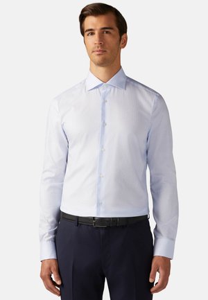ULTIMATE NON IRON SLIM FIT DOBBY - Zakelijk overhemd - light blu