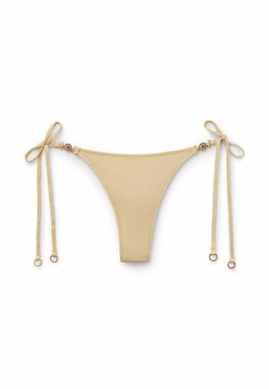Calzedonia, MINIMAL FIT THONG - Braguita de bikini - beige
