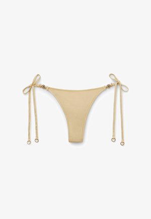 Calzedonia, MINIMAL FIT THONG - Braguita de bikini - beige