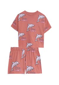 Marks & Spencer 2PACK DOLPHIN SET - Pyžamová sada - peach mix