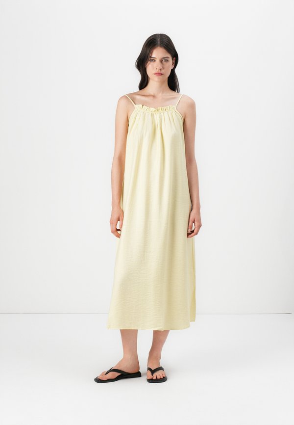 ONLLINO  RUFFLE   - Freizeitkleid - sunlight
