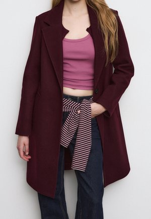 Manteau court - dark red