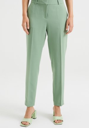 Chinos - mottled light green