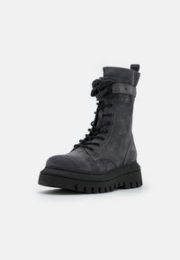 Marco Tozzi Plateaustiefelette - dark grey