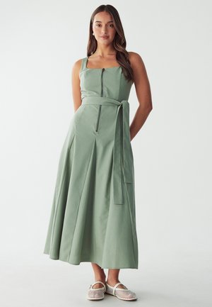 MACIA - Dolga obleka - sage green