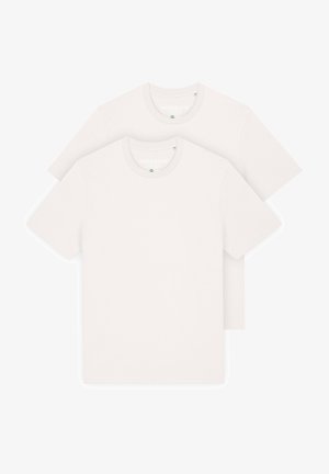 watapparel, 2ER PACK - T-shirt basic - off white
