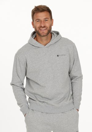KRITOW - Sweat à capuche - light grey melange