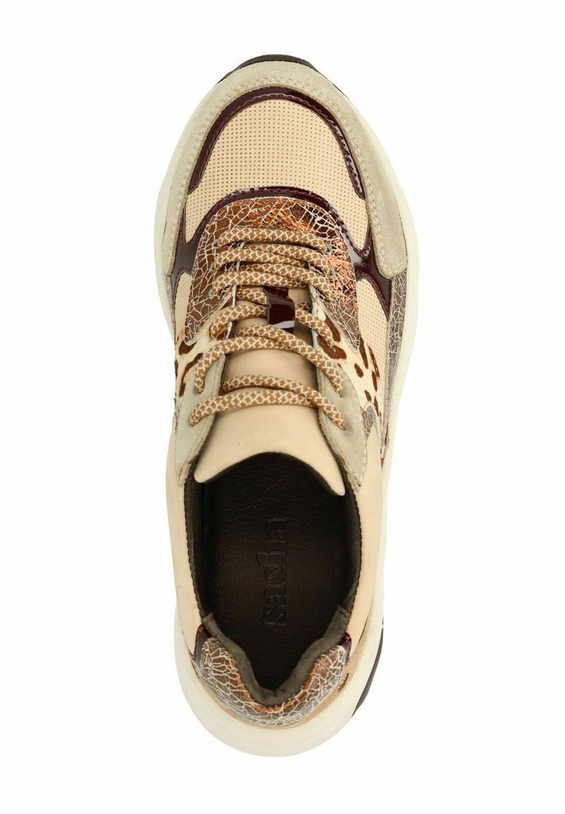 Sacha Zwarte Sneakers Dames Plateauzool Plateauzool Maat Sneakers