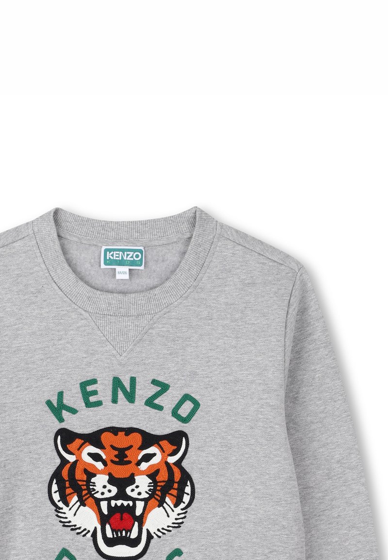 Kenzo Outlet Tuta Kenzo Grigia E Verde Kenzo Abbigliamento Felpe