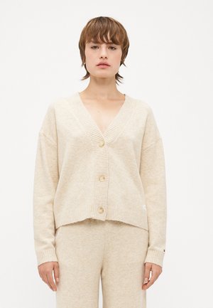 CARDIGAN - Bluză de pijama - heathered oat