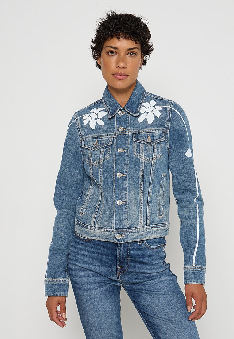 7 For All Mankind Spijkerjas blauw