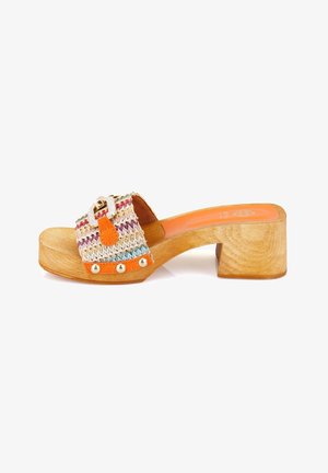 Desa Mules à talons - beige