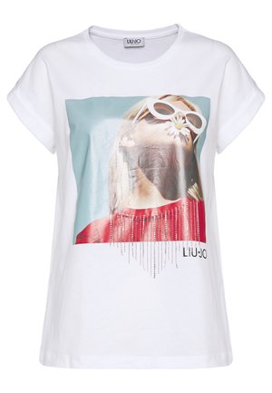 Liu Jo Jeans Camiseta estampada - white