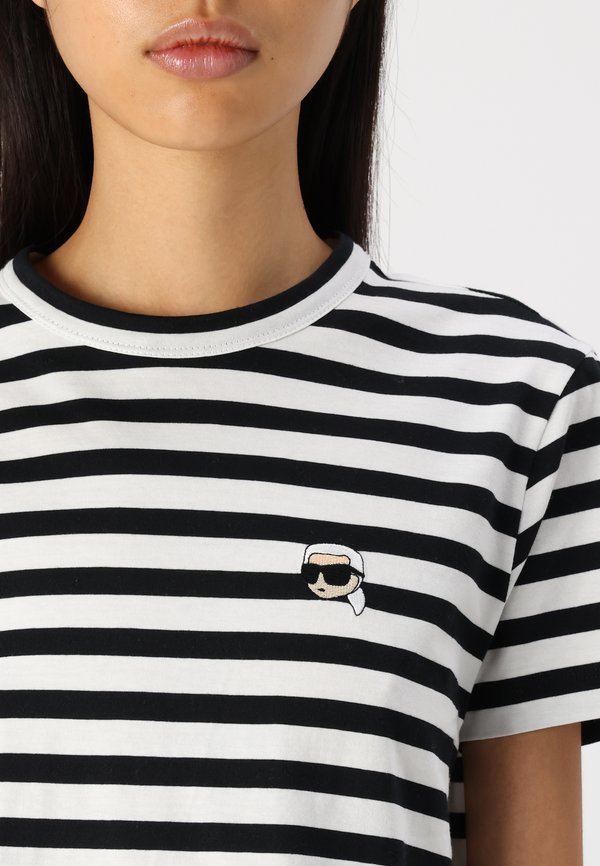 IKON STRIPE BOXY - Print T-shirt3