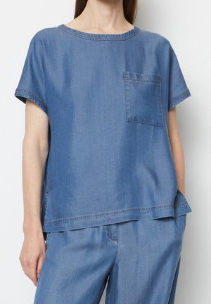 Blus - blue denim