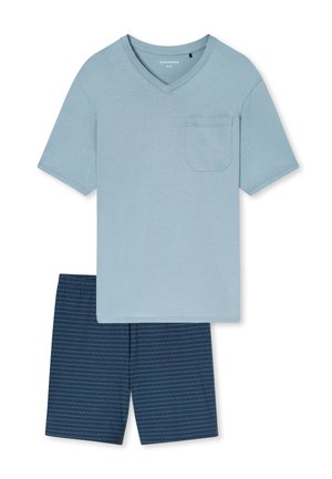 Schiesser, SCHIESSER SET - Nachtwäsche Set - eisblau
