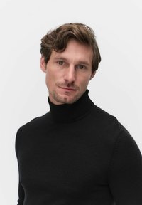 Bläck Ossian Rollneck - Neule - black