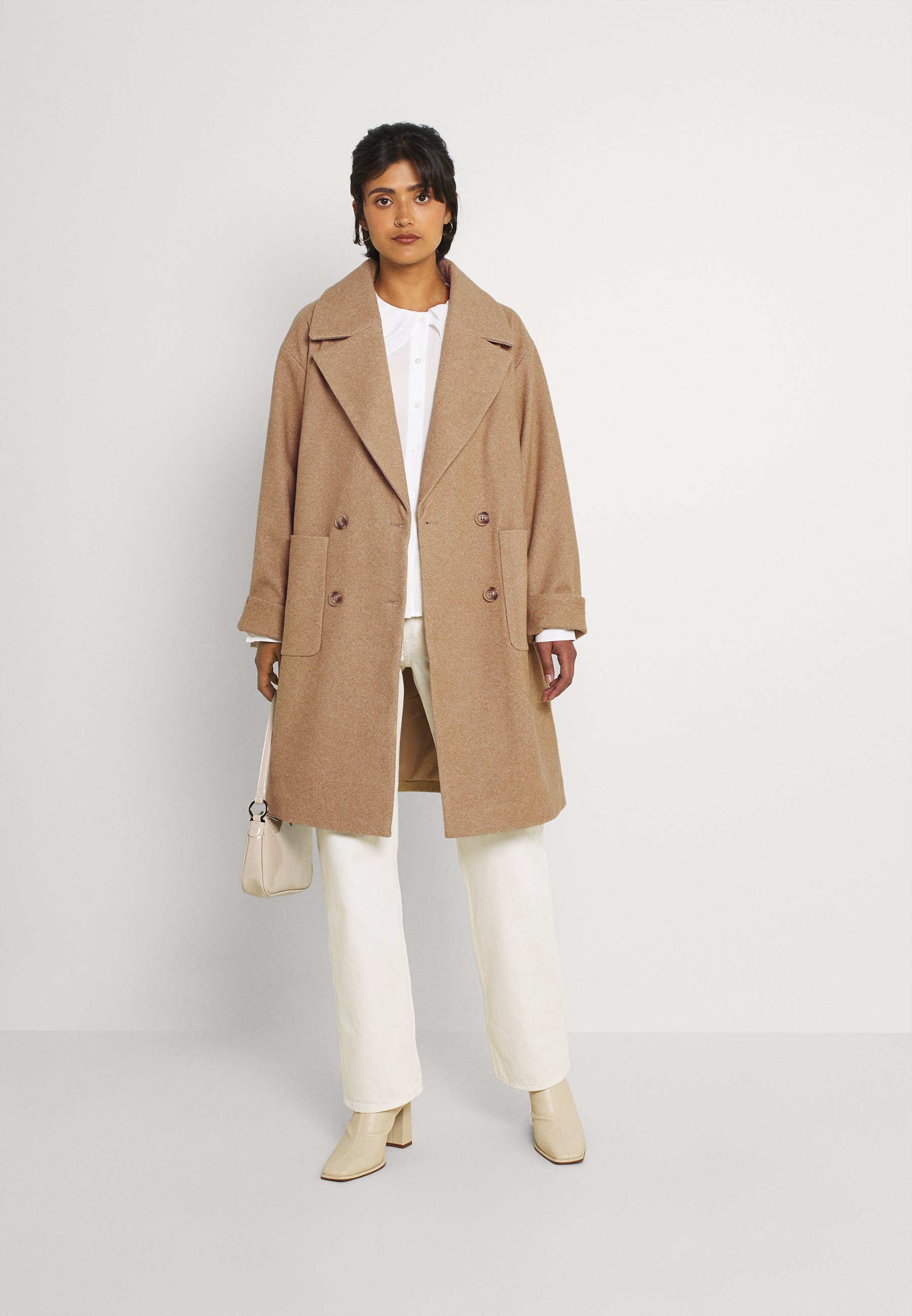 Vila VILUNES HERRINGBONE COAT - Classic 