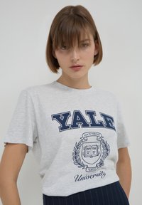 Calliope COLLEGE  - T-shirt con stampa - grigio