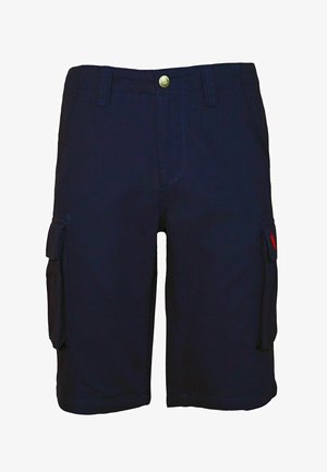 MIT GROSSEN SEITEN - Shorts - dunkelblau
