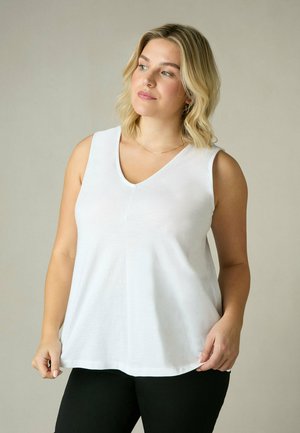 Live Unlimited London V-NECK - Top - white