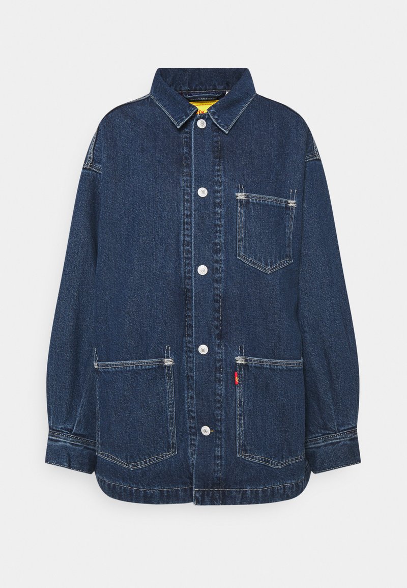 Levi's® QUILTED CHORE COAT - Casaco de ganga - blue eye trucker