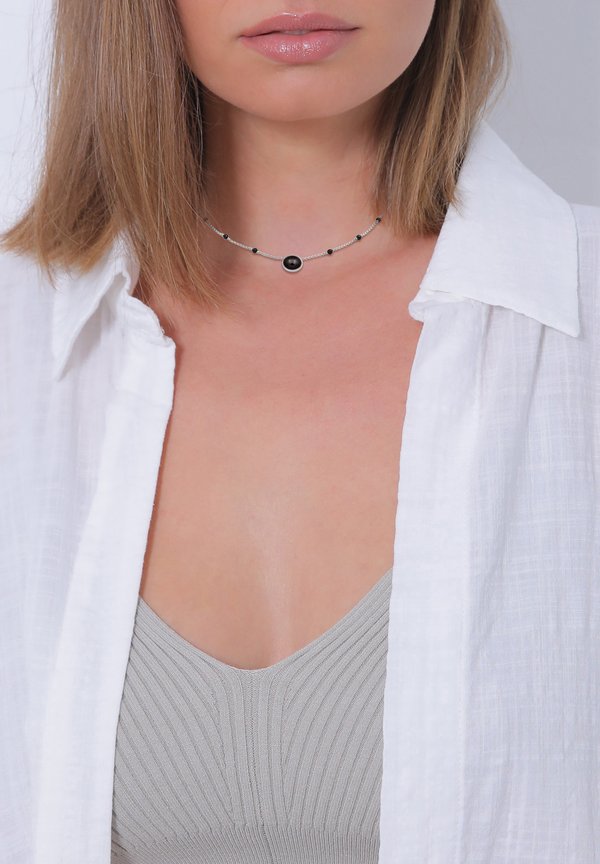 UNIQUE CHRISTAL CHAIN - Halskette - silberfarben