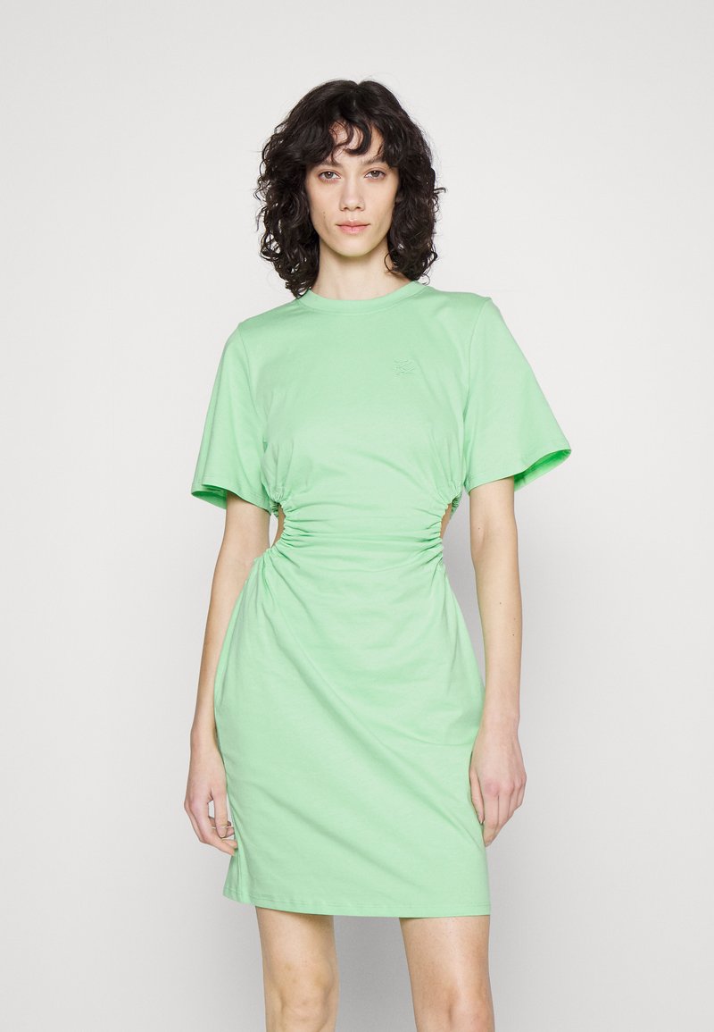 KARL LAGERFELD CUT OUT DRESS Robe en jersey summer green/vert