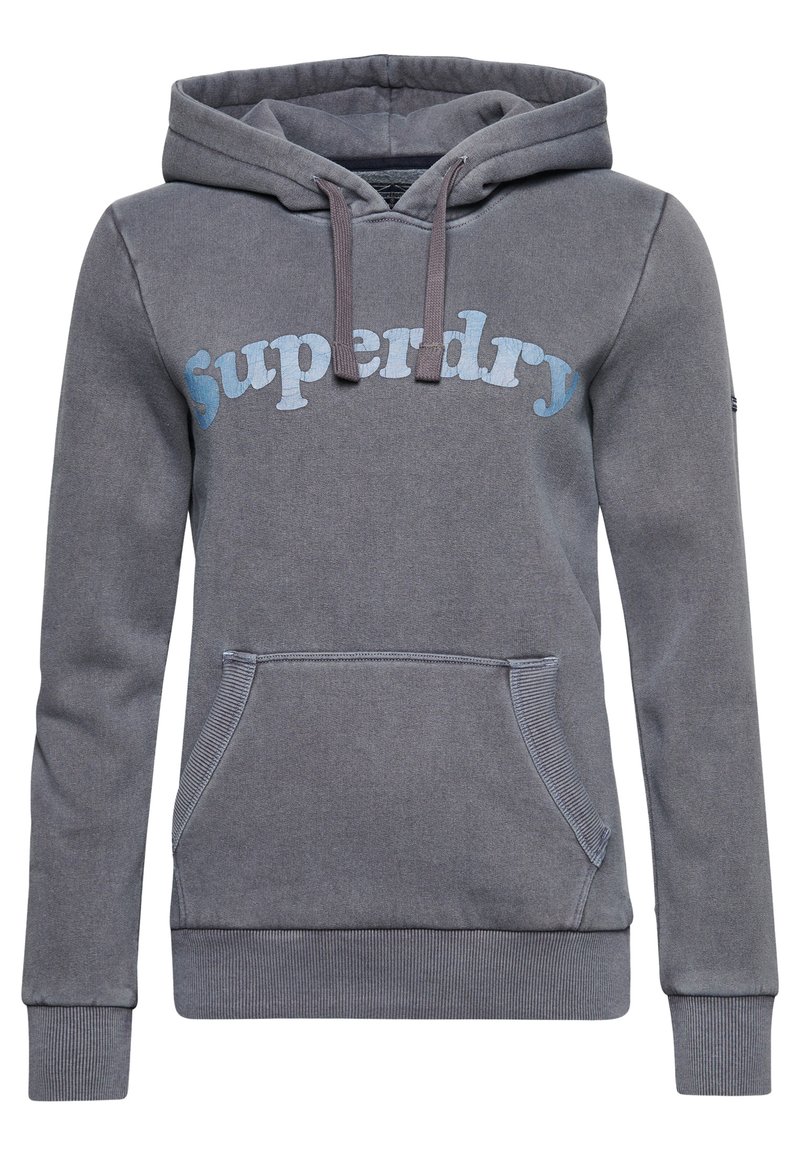 Superdry Felpa con cappuccio nautical navy/blu scuro