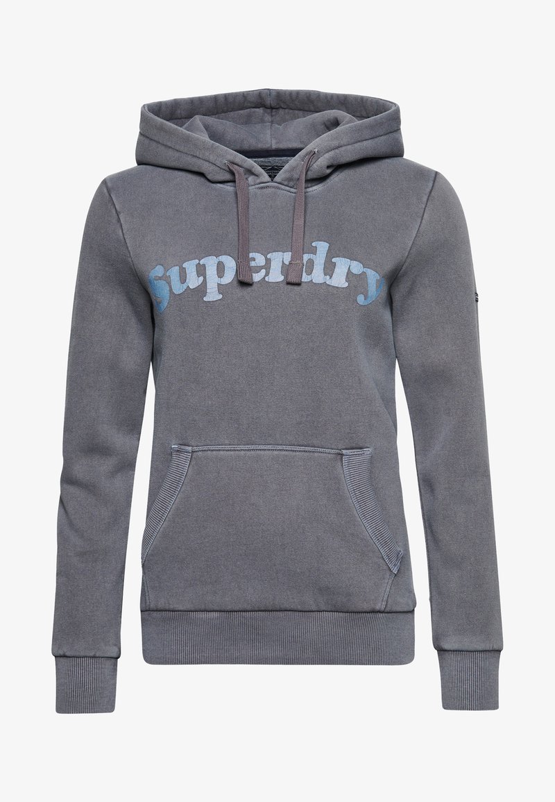 Superdry Felpa con cappuccio nautical navy/blu scuro