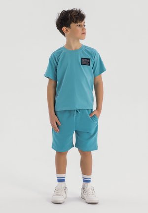 2 PIECES SUMMER SET - Trainingsbroek - dark blue