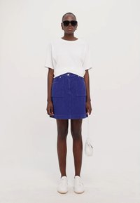 PS Paul Smith WOMENS SKIRT - Minisvārki - blue