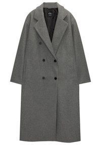 Klassischer Mantel - light grey