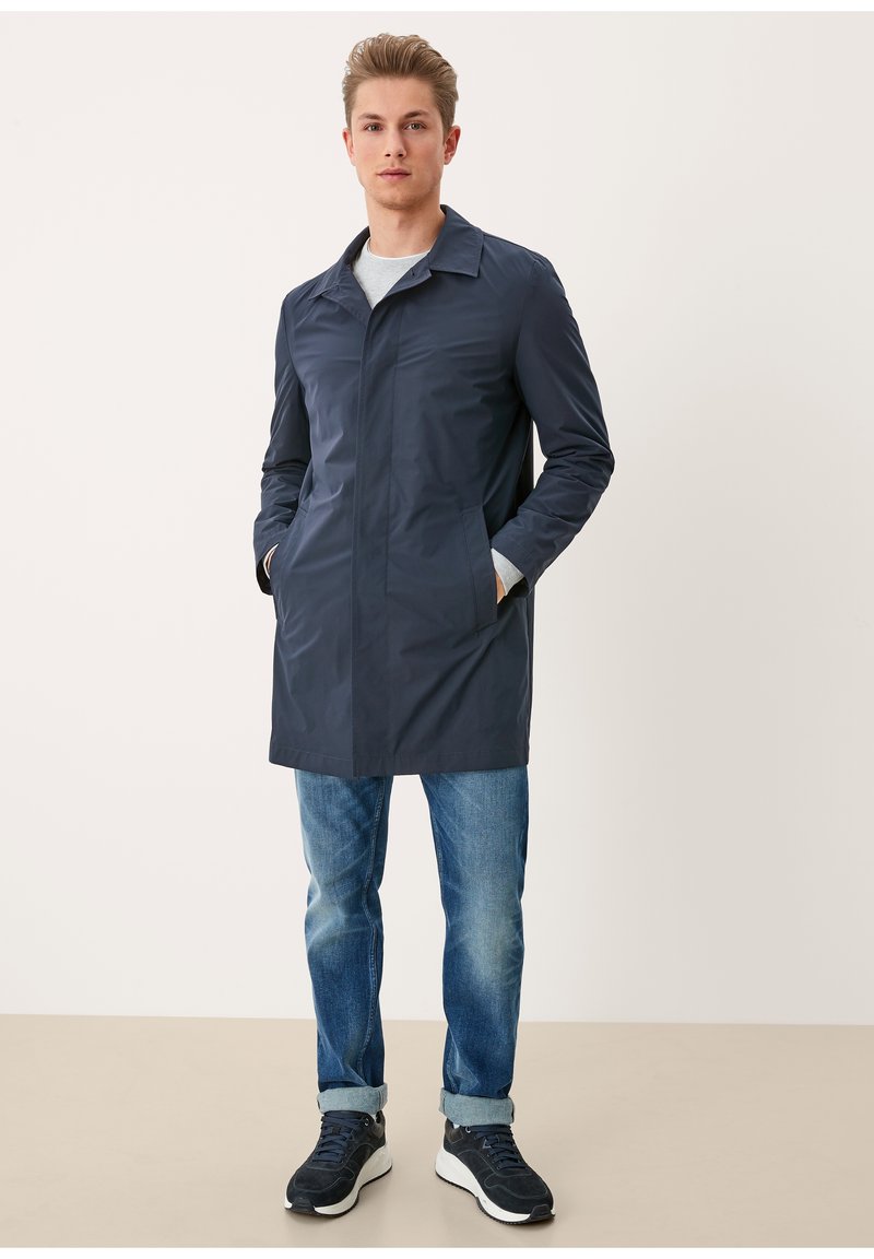 Herren Trenchcoats | s.Oliver Kurzmantel dark blue/dunkelblau - AE61583 Herren Trenchcoats | s.Oliver Kurzmantel dark blue/dunkelblau - AE61583