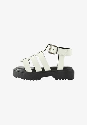 Next CHUNKY GLADIATOR - REGULAR FIT - Sandaalit nilkkaremmillä - white