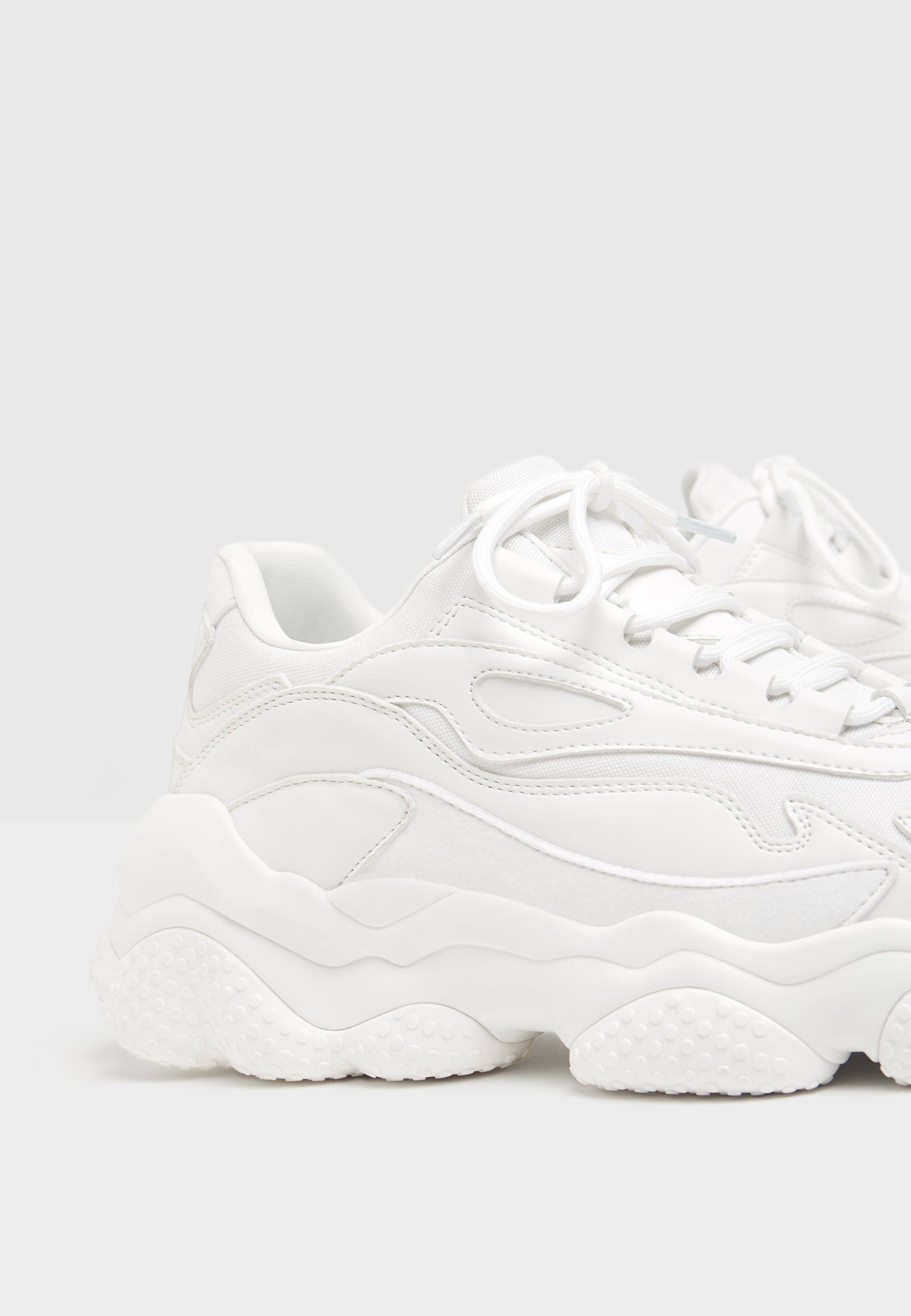 Witte Bershka Schoenen voor Heren • Tot 70% Korting • Dresscode.nl