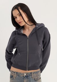 Even&Odd - Zip-up sweatshirt - dark grey Thumbnail Image 1