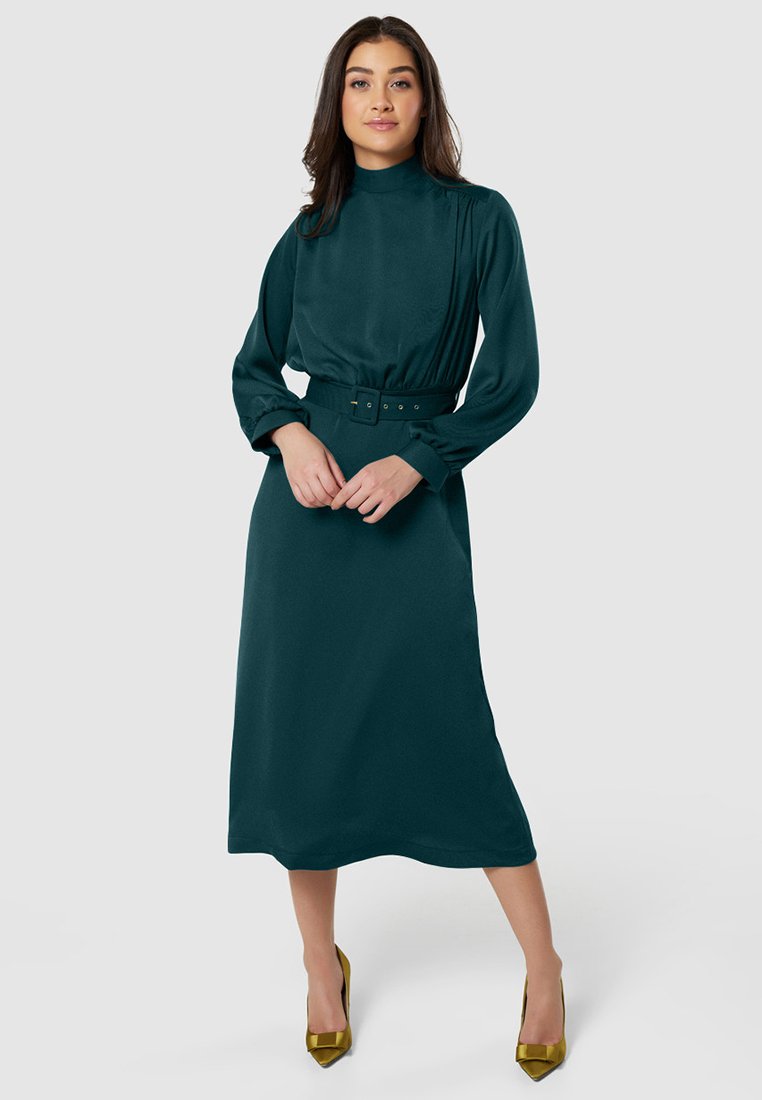 Closet Maxi-jurk donkergroen Closet Maxi-jurk donkergroen