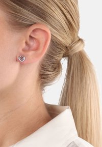 amor HEART - Pendientes - silberfarben