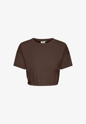 ONLY MATERNITY, T-SHIRT OLMOLIA T-SHIRT - T-shirt basique - chocolate brown