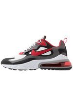 Nike Sportswear Air Max React Joggesko Black University Red White Iron Grey Particle Grey Svart Zalando No