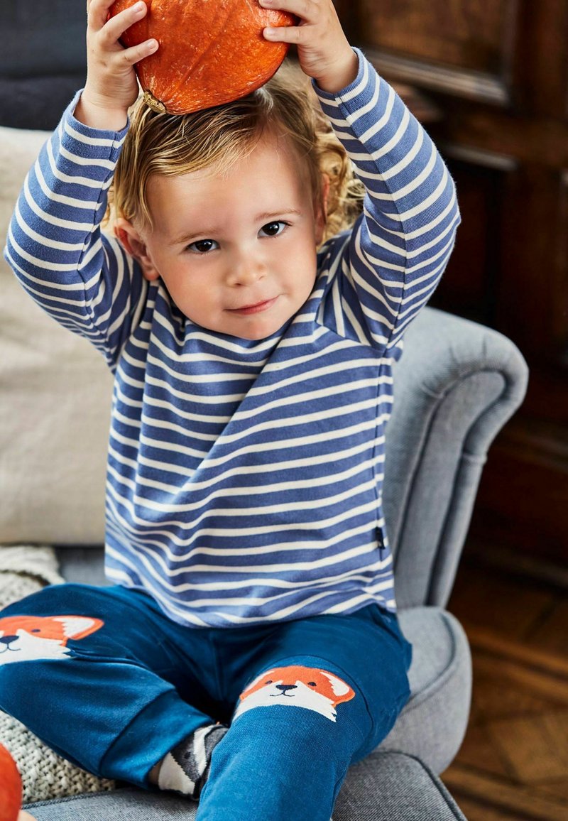 JoJo Maman Bébé BRETON STANDARD - Hosszú ujjú felső - denim