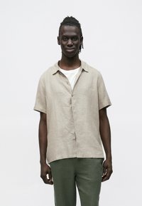 Samsøe Samsøe AVAN SHIRT - Srajca - greige